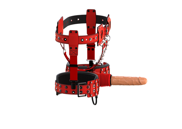 Remote Controlled Dildo Machine with Belt