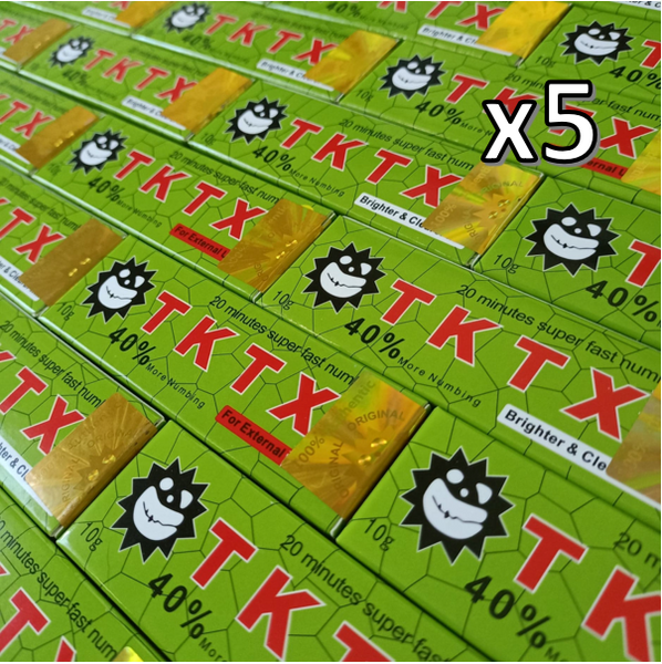 TKTX Green 40% Tattoo Numbing Cream