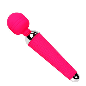 10 Speed USB Charged Vibrator Wand (Small - 19cm)