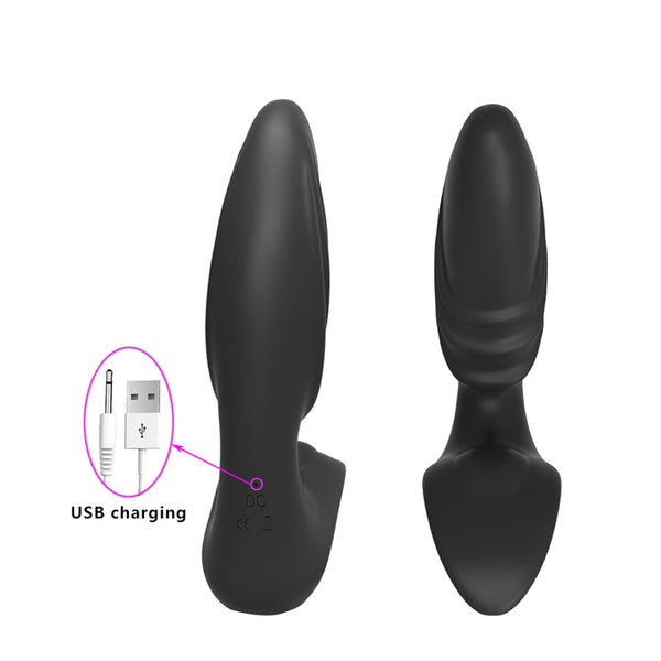 12 Speed USB Charged Prostate Massager with Remote